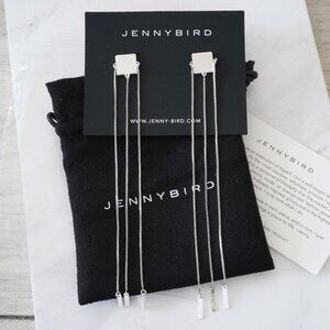 Jenny Bird Jasmine Duster Earrings Silver